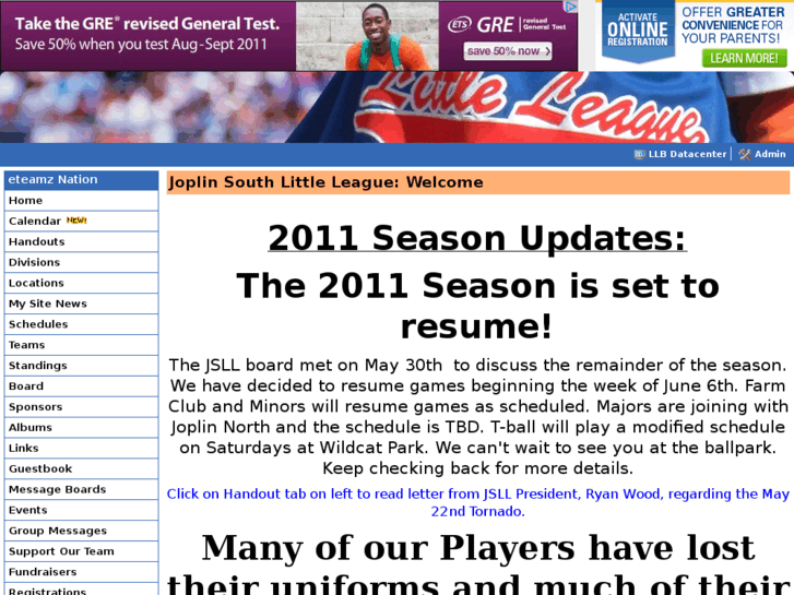 www.joplinsouthlittleleague.com