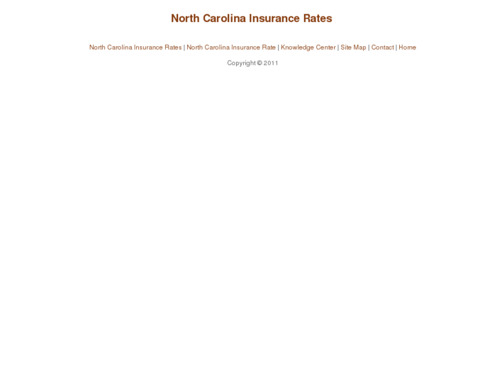 www.northcarolinainsurancerates.com