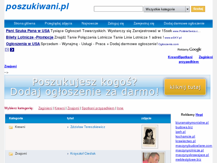 www.poszukiwani.pl