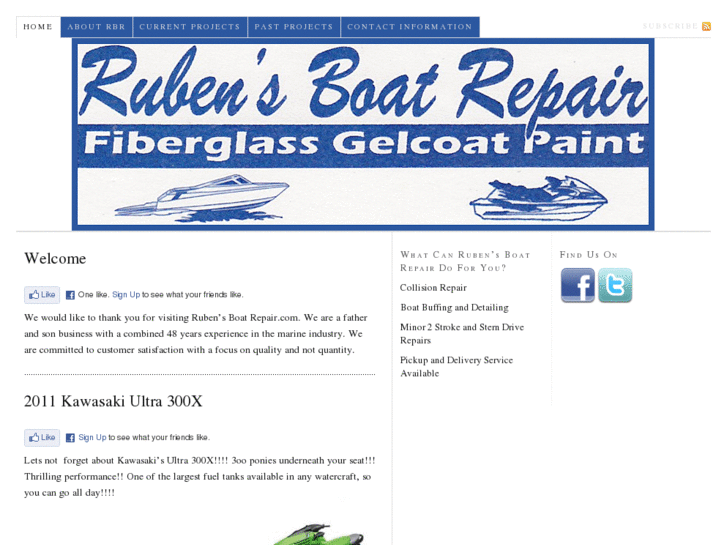 www.rubensboatrepair.com