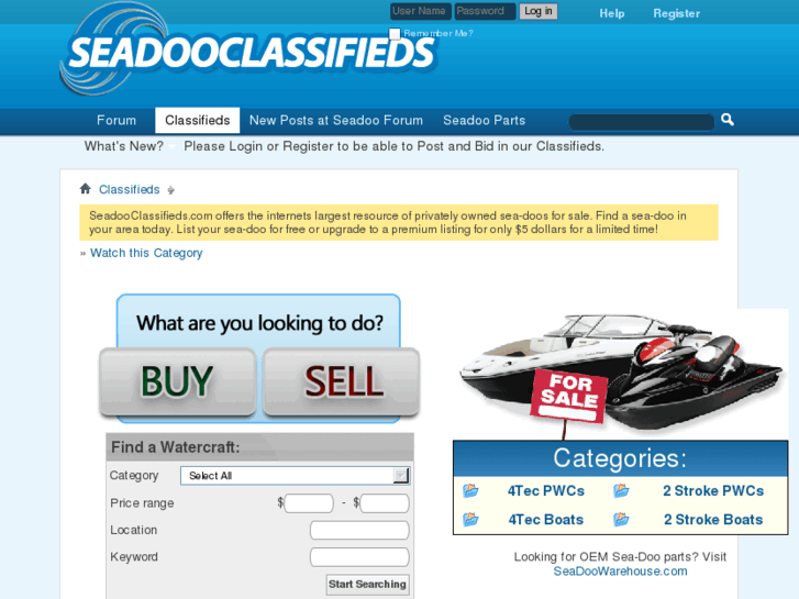 www.seadooclassifieds.com