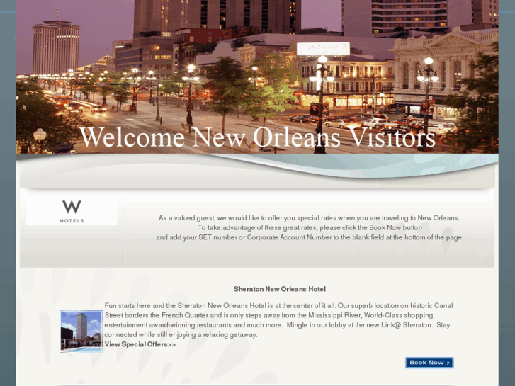 www.starwoodhotelsofneworleans.com