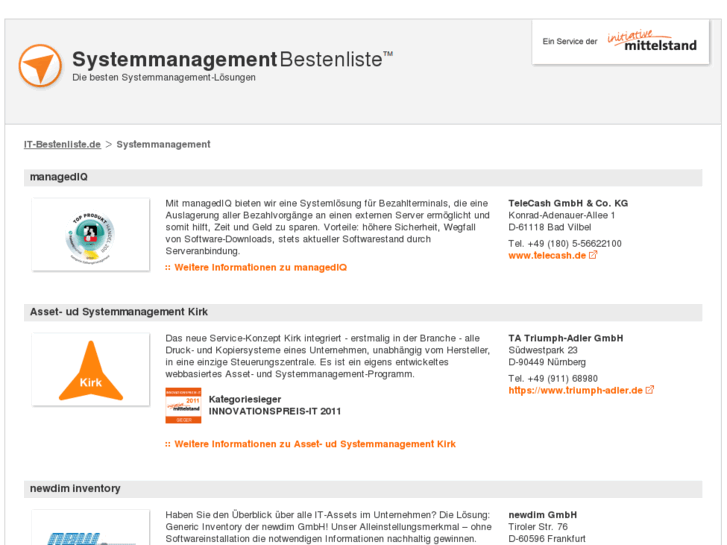 www.systemmanagement-bestenliste.de