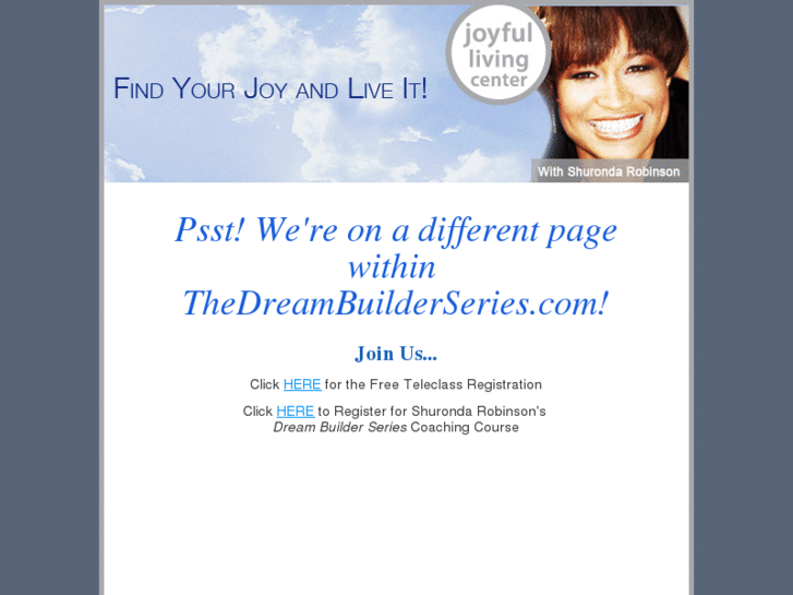 www.thedreambuilderseries.com