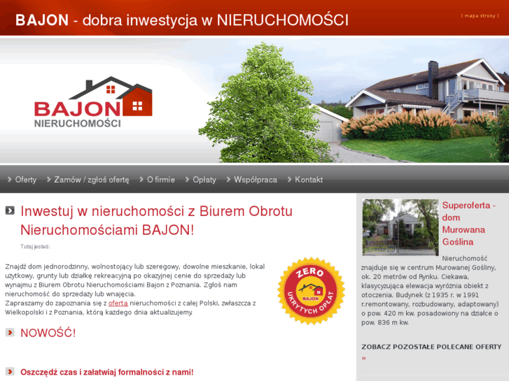 www.bajonnieruchomosci.pl