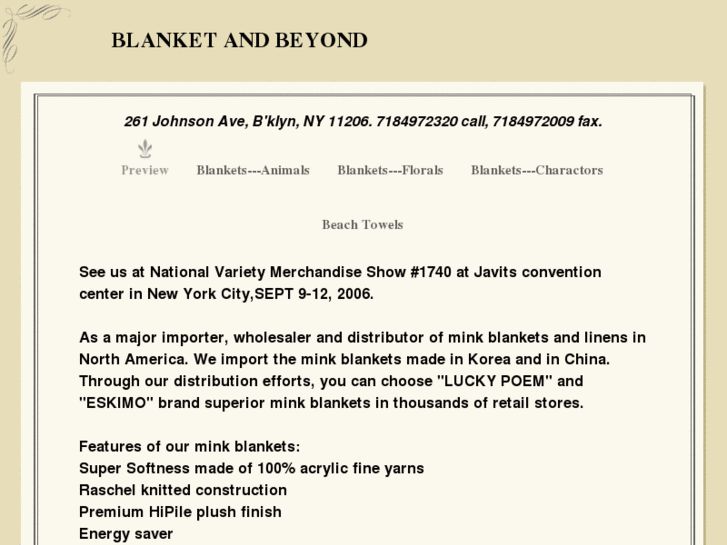 www.blanketandbeyond.com