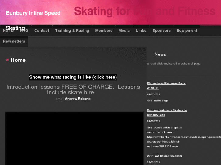 www.bunburyspeedskating.com