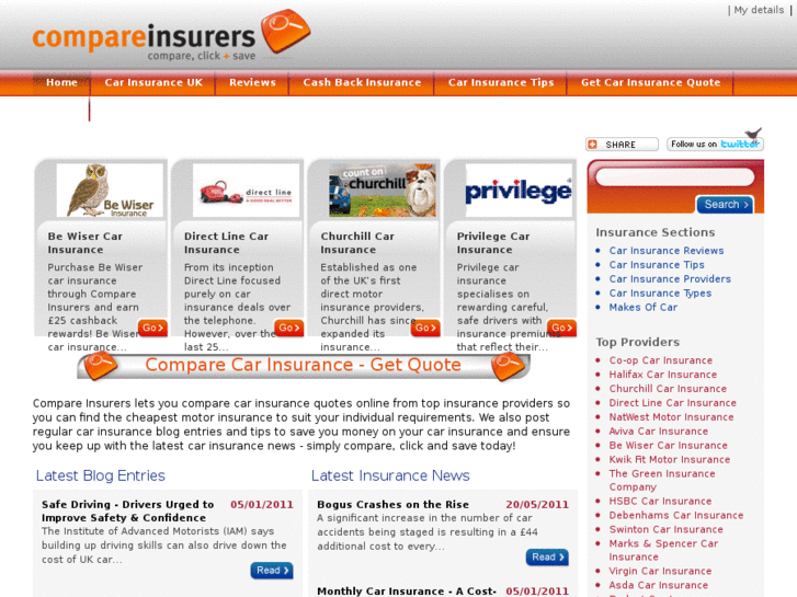 www.compareinsurers.com