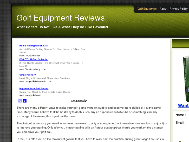 www.golfequipmentreviews.org