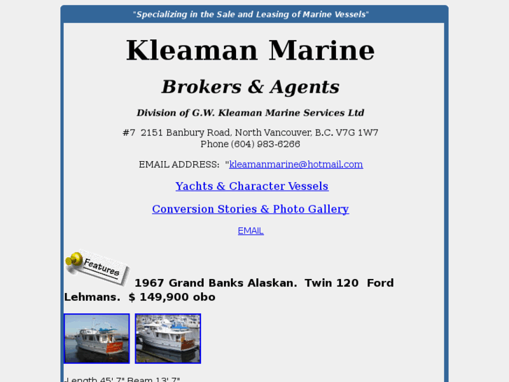 www.kleamanmarine.com