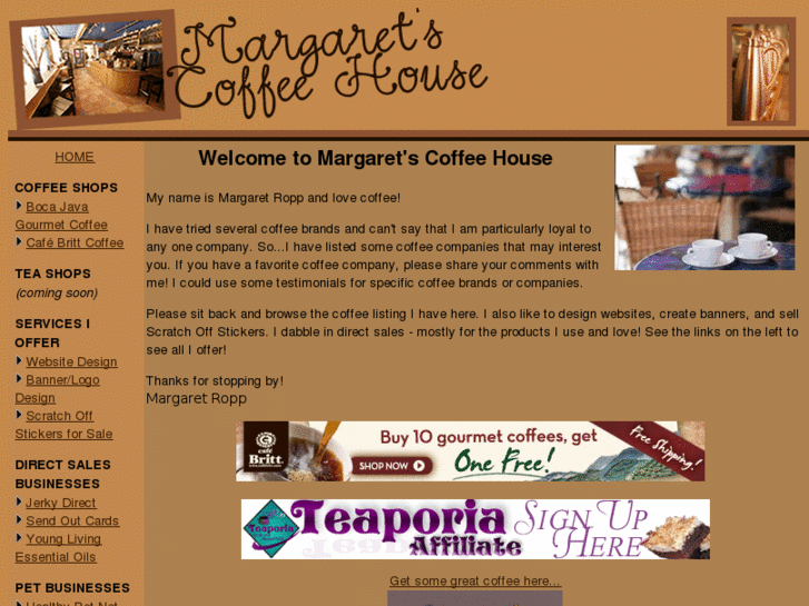 www.margaretscoffeehouse.com