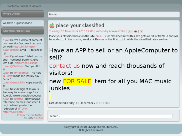 www.myapplecomputer.com