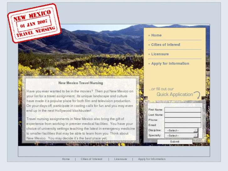 www.newmexicotravelnursing.com