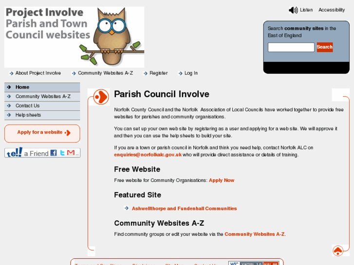 www.parishcouncilinvolve.net