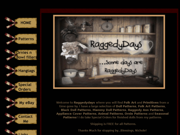 www.raggedydays.com