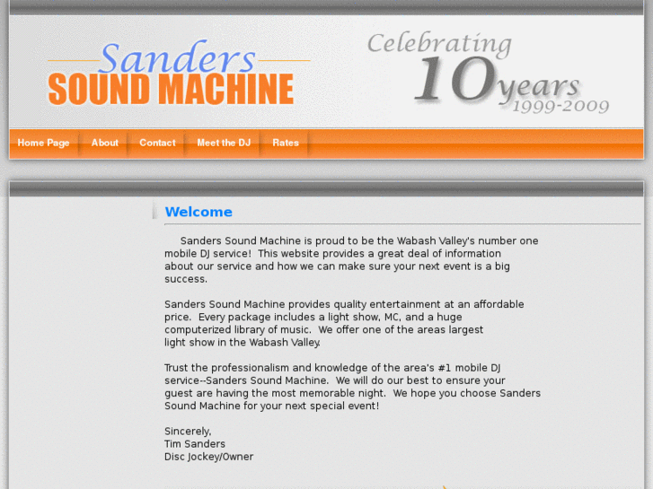 www.sanderssoundmachine.com