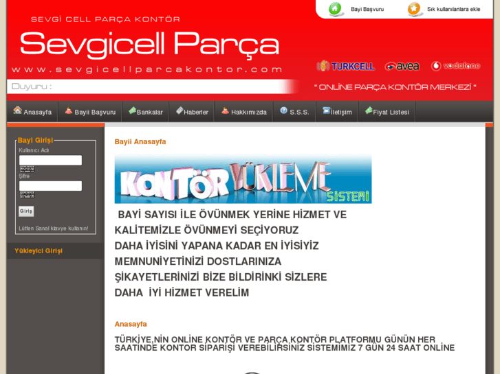 www.sevgicellparcakontor.com