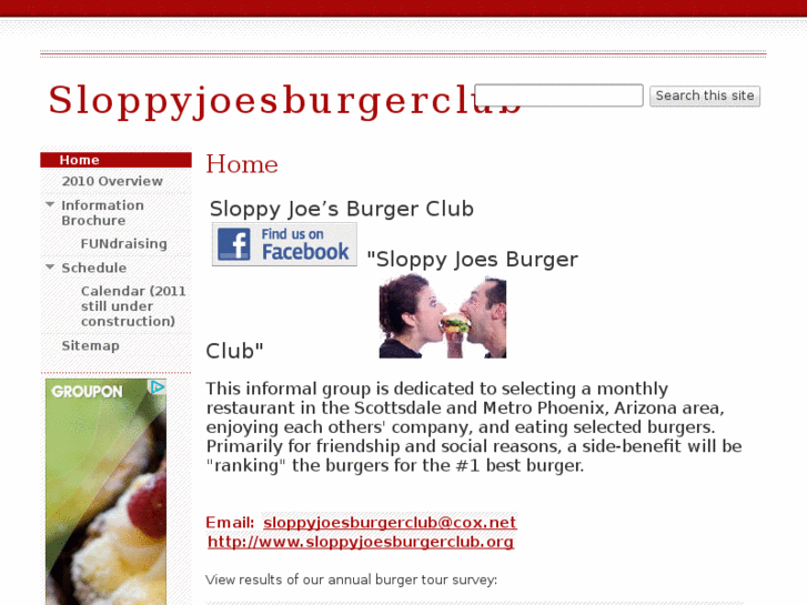 www.sloppyjoesburgerclub.com