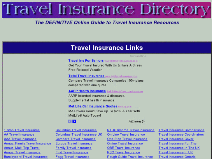 www.travelinsurancedirectory.net