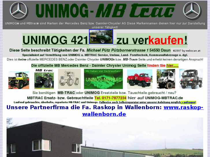 www.unimog-mbtrac.de
