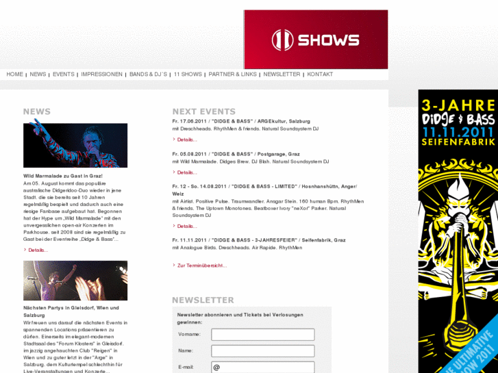 www.11shows.com