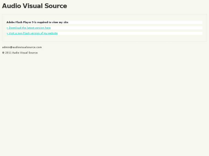 www.audiovisualsource.net