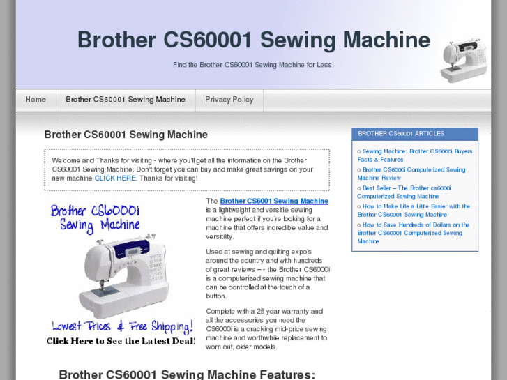 www.cs60001sewingmachine.com