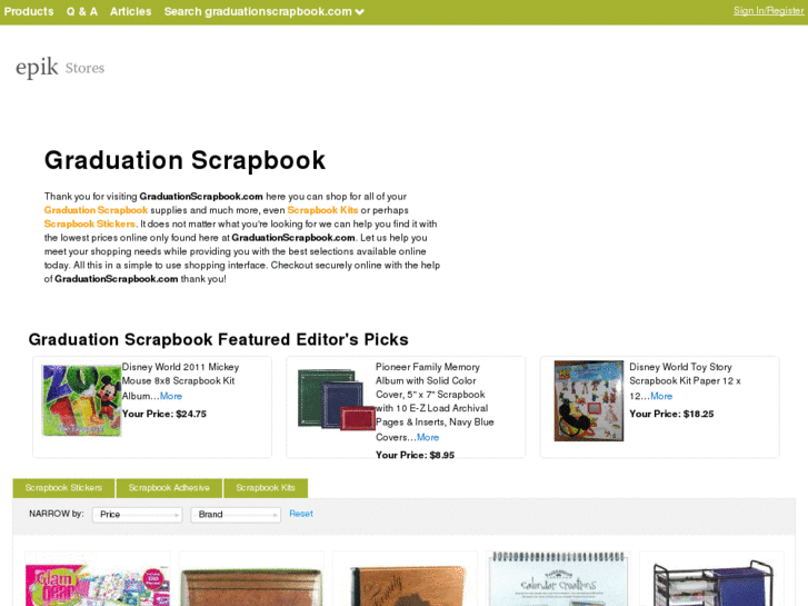 www.graduationscrapbook.com