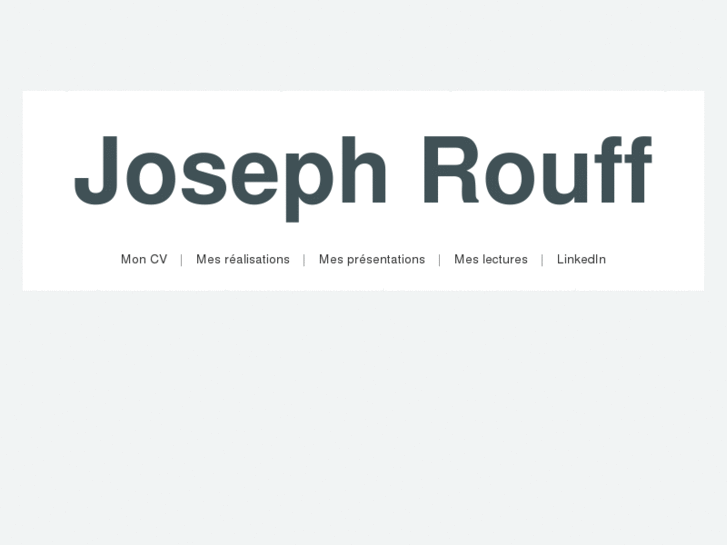 www.josephrouff.com