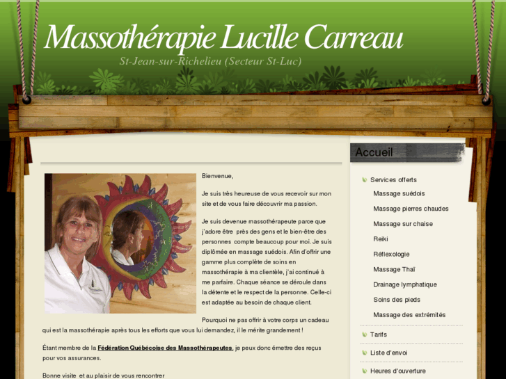 www.massotherapielucillecarreau.com