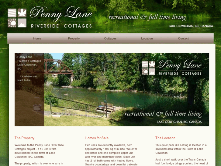 www.pennylaneriversidecottages.com