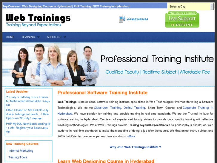 www.webtrainings.in