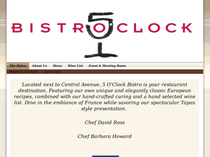 www.5oclockbistro.com