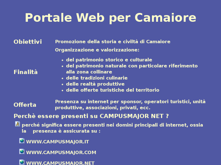 www.campusmajor.it