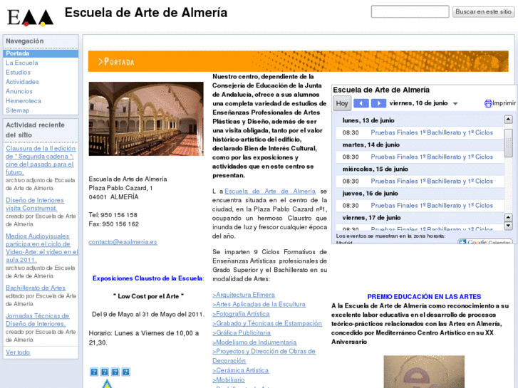 www.escuelaartealmeria.com