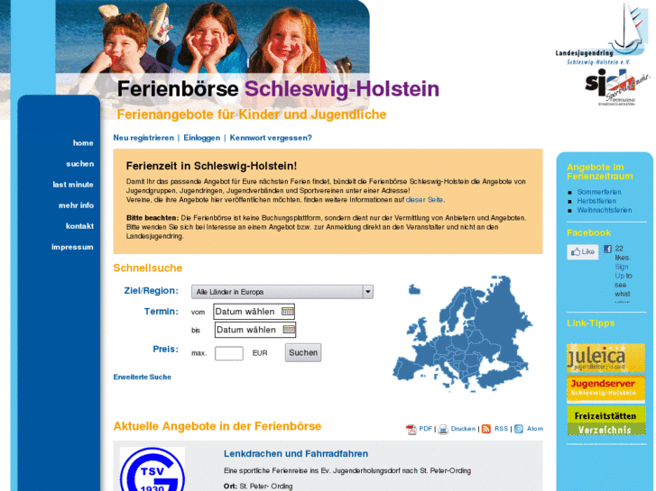 www.ferienboerse-sh.de