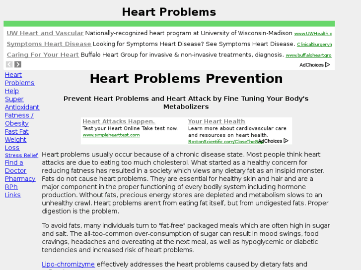 www.heartproblems.com