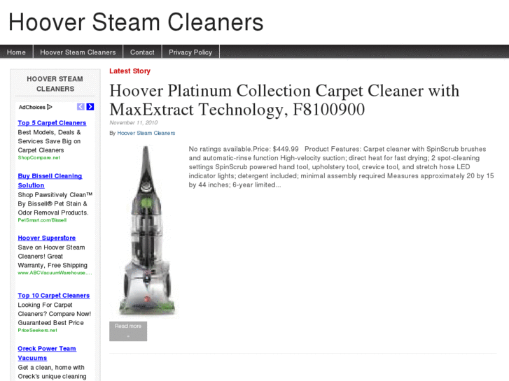 www.hooversteamcleaners.net