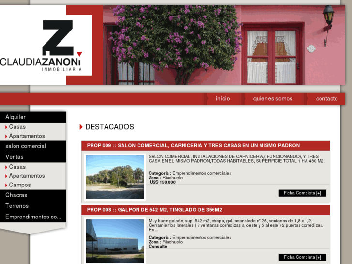 www.inmobiliariazanoni.com