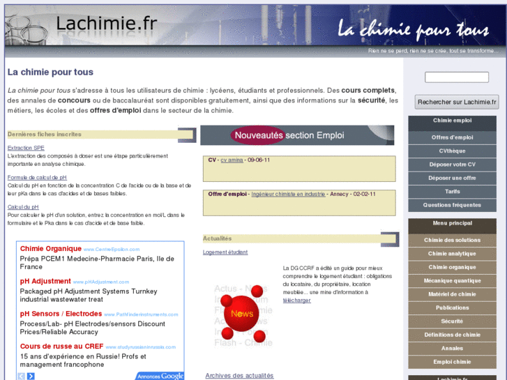 www.lachimie.fr