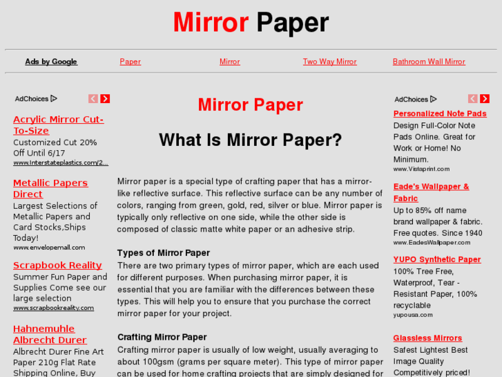 www.mirrorpaper.net