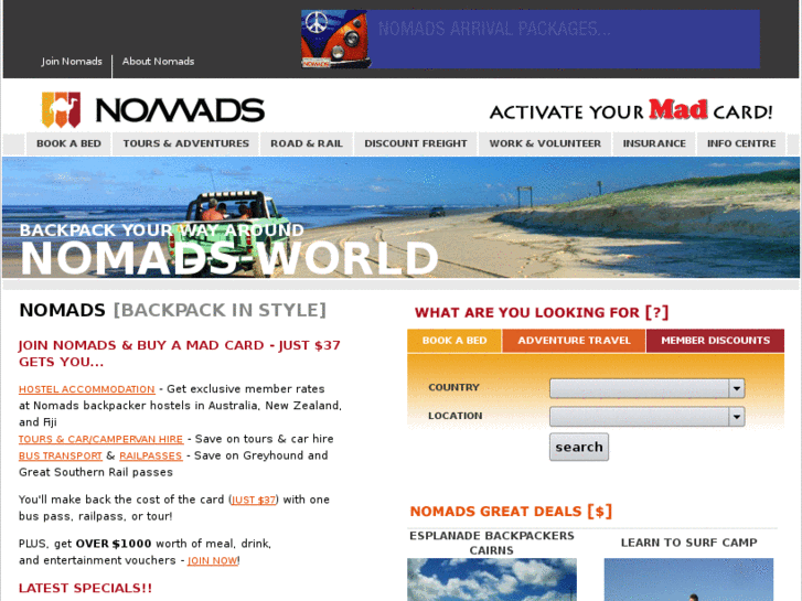 www.nomads-backpackers.com