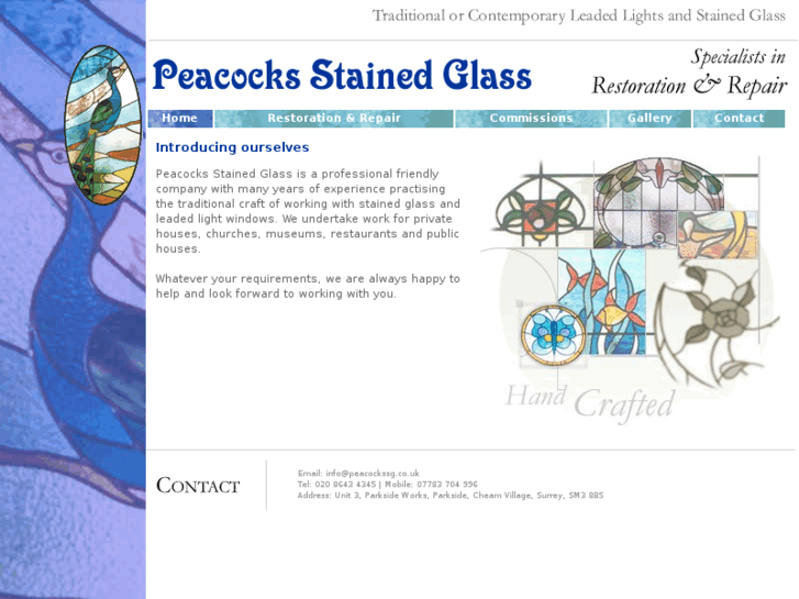 www.peacocksstainedglass.com