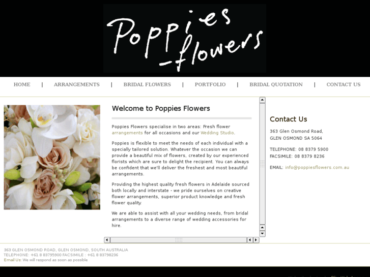 www.poppiesflowers.com.au