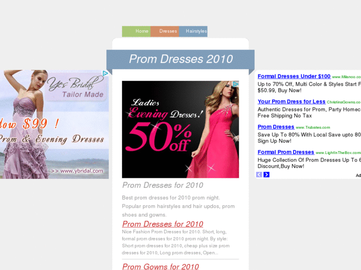 www.promdressesfor2010.com