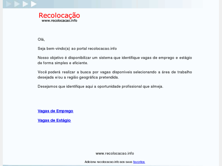 www.recolocacao.info