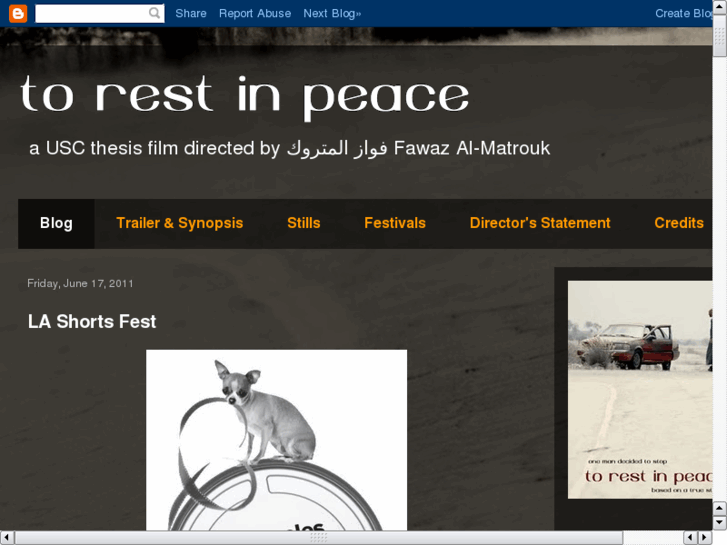 www.restinpeacefilm.com