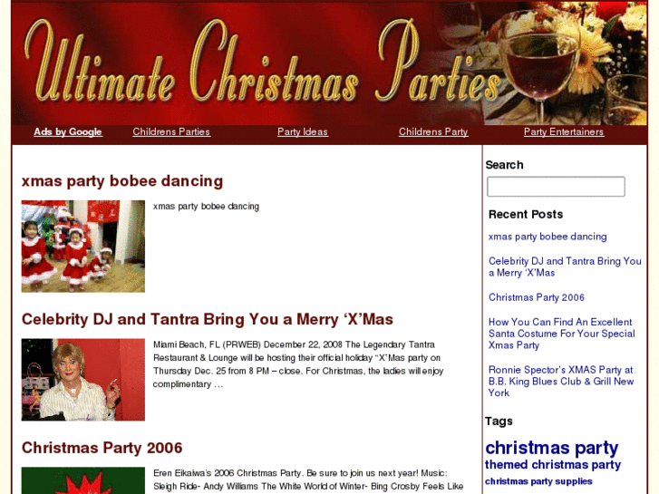 www.ultimatechristmasparties.com