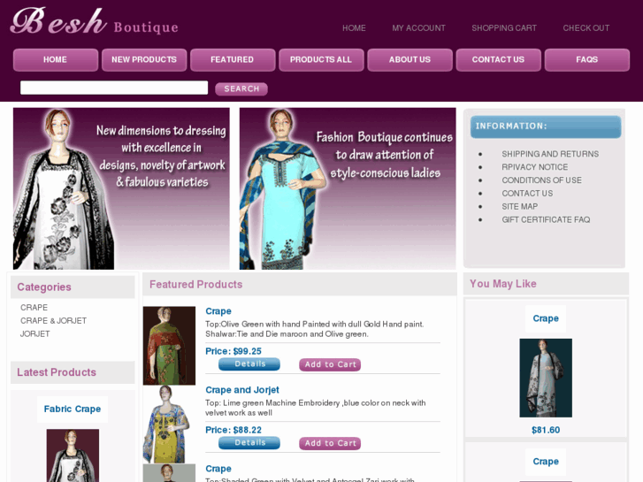 www.beshboutique.com