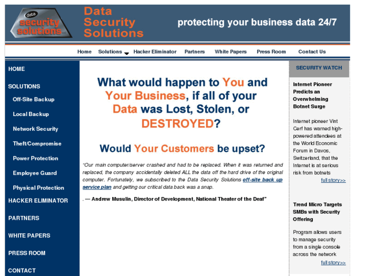 www.datasecuritysolutions.net